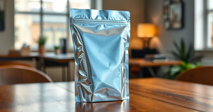 Bolsa stand up pouch metalizada é a escolha ideal para embalagens modernas e atraentes